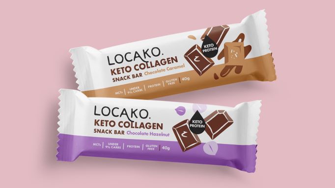 Locako Keto Collagen Snack Bars