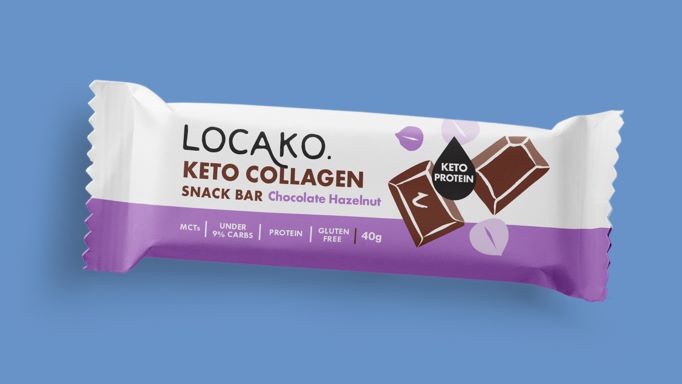 Locako Keto Collagen Snack Bars
