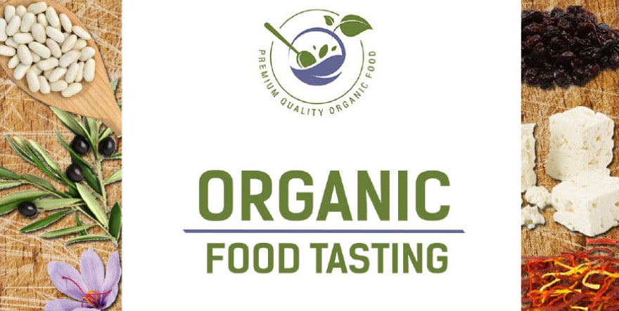 organic food tasting